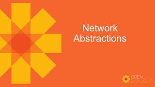 Network
Abstractions
 