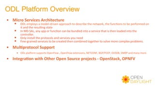 Introduction to OpenDaylight & Application Development | PDF