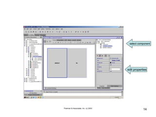 Poelman & Associates, Inc. (c) 2003
14
select component
edit properties
 