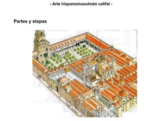 Partes y etapas - Arte hispanomusulmán califal - 