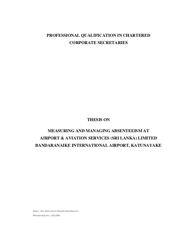 Employee absenteeism statistics image