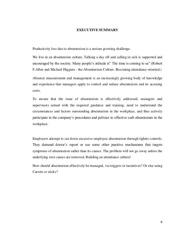 Solutions for absenteeism in the workplace image