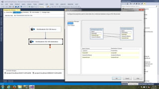 Click Mappings
Note: Data Connections
(Same Name)
Identity_Insert (1,1)
Note: No Mapping Needed for StudentKey, because it is already
configured for Identity_Insert.
(Starts from the first row, first column counting in the beginning.)
 