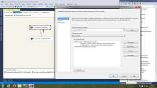 2. OLTP Connection
3. Drop Down Menu
1. Right Click, Edit
4. Place Code Here.
5. Test Code
6. Preview empty columns
 