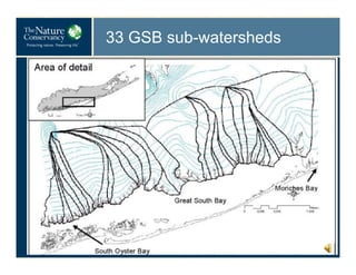 33 GSB sub-watersheds

 