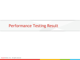 Performance Testing Result
 