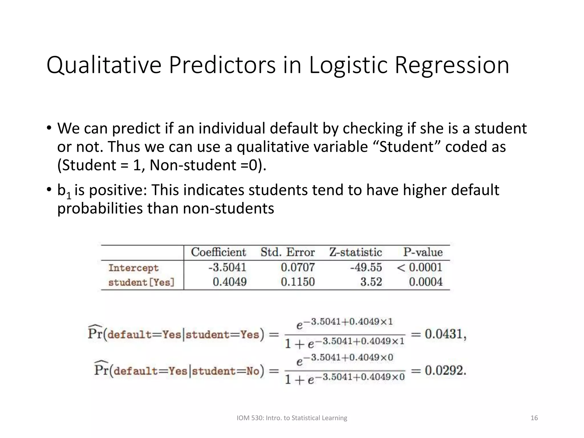 classification_methods-logistic regression Machine Learning | PPT