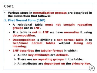 04 CHAPTER FOUR - INTEGRITY CONSTRAINTS AND NORMALIZATION.pptx