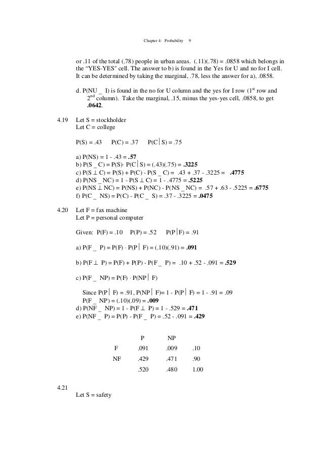 chapter 21 ap stats homework answers