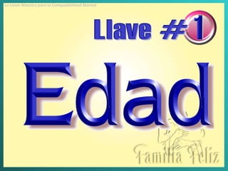 La Llave Maestra para la Compatibilidad Marital 