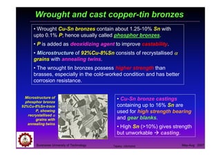 04 copper and copper alloys | PDF