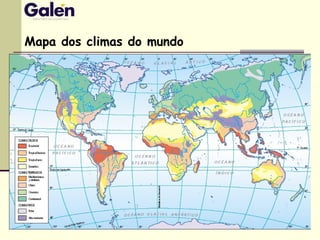 Mapa dos climas do mundo
 