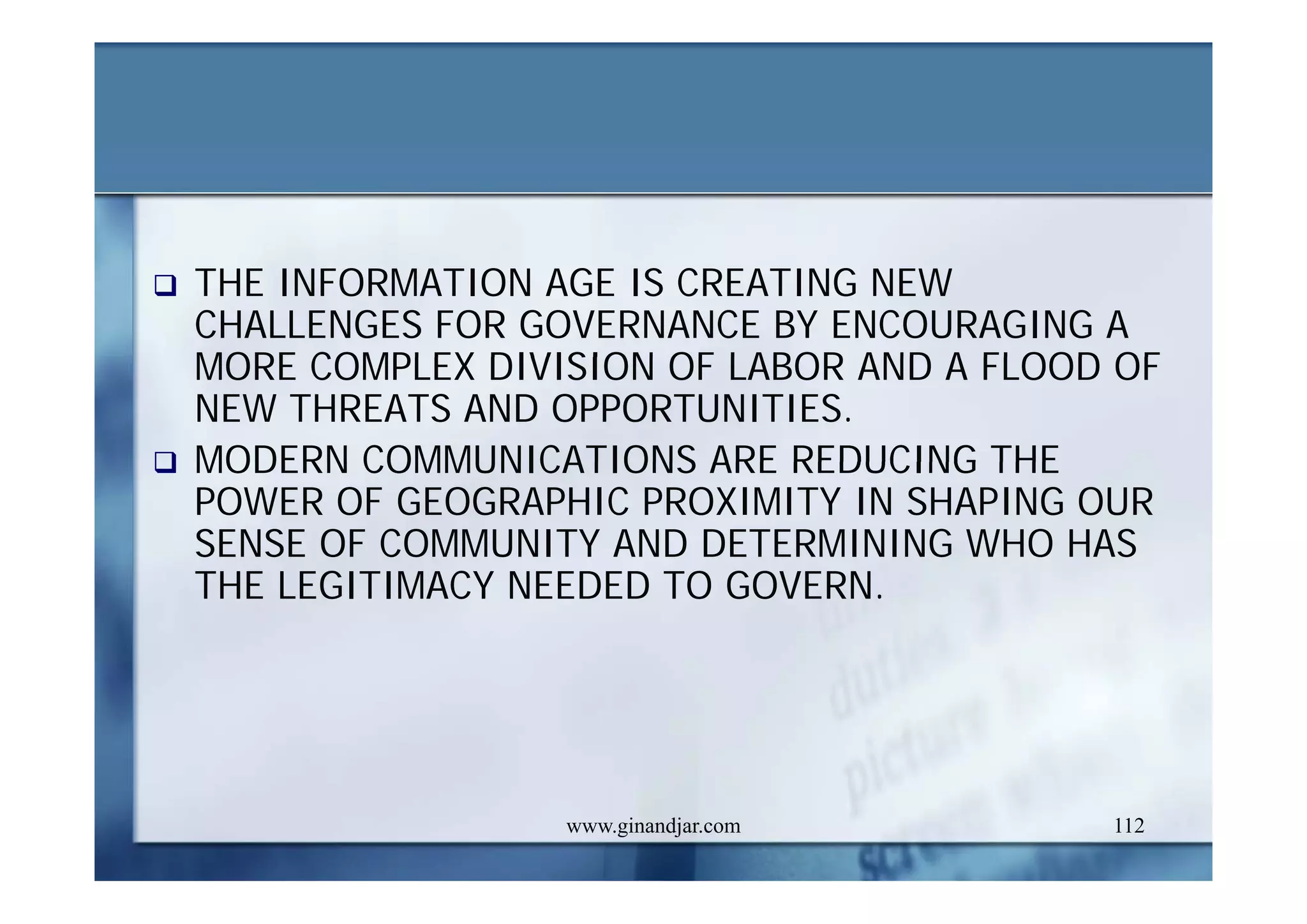 CURRENT ISSUES IN PUBLIC ADMINISTRATION