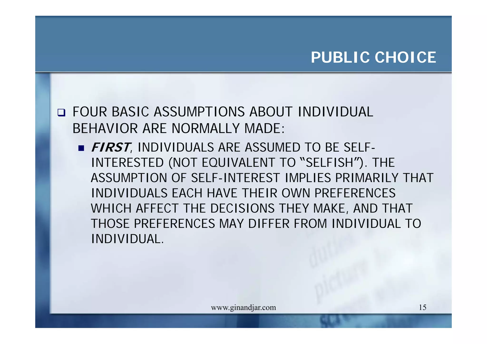 CURRENT ISSUES IN PUBLIC ADMINISTRATION