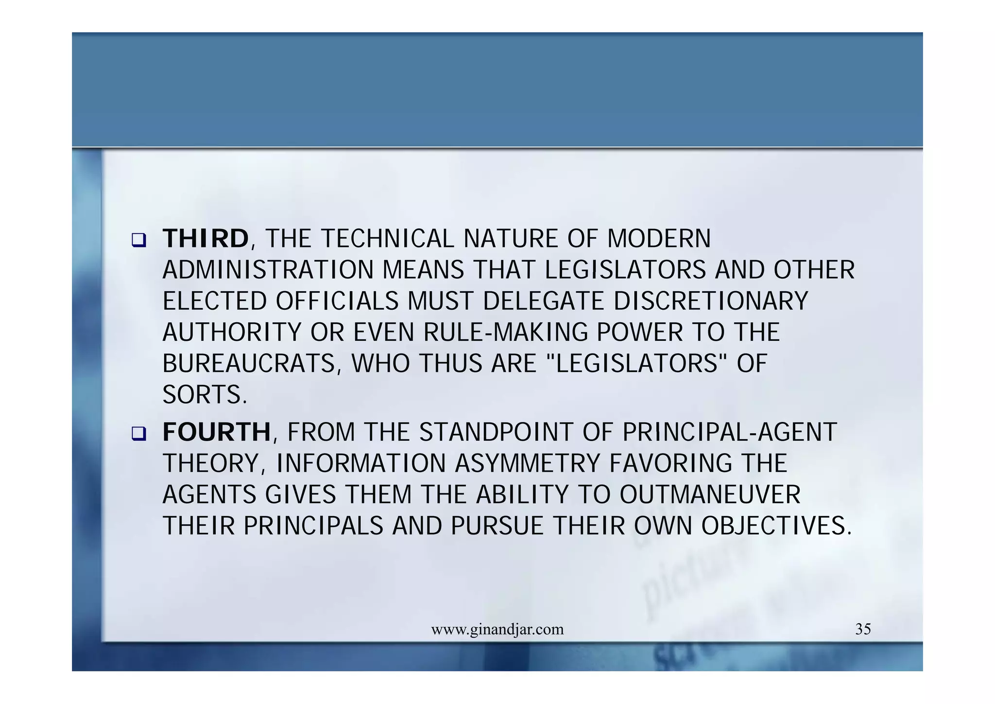 CURRENT ISSUES IN PUBLIC ADMINISTRATION