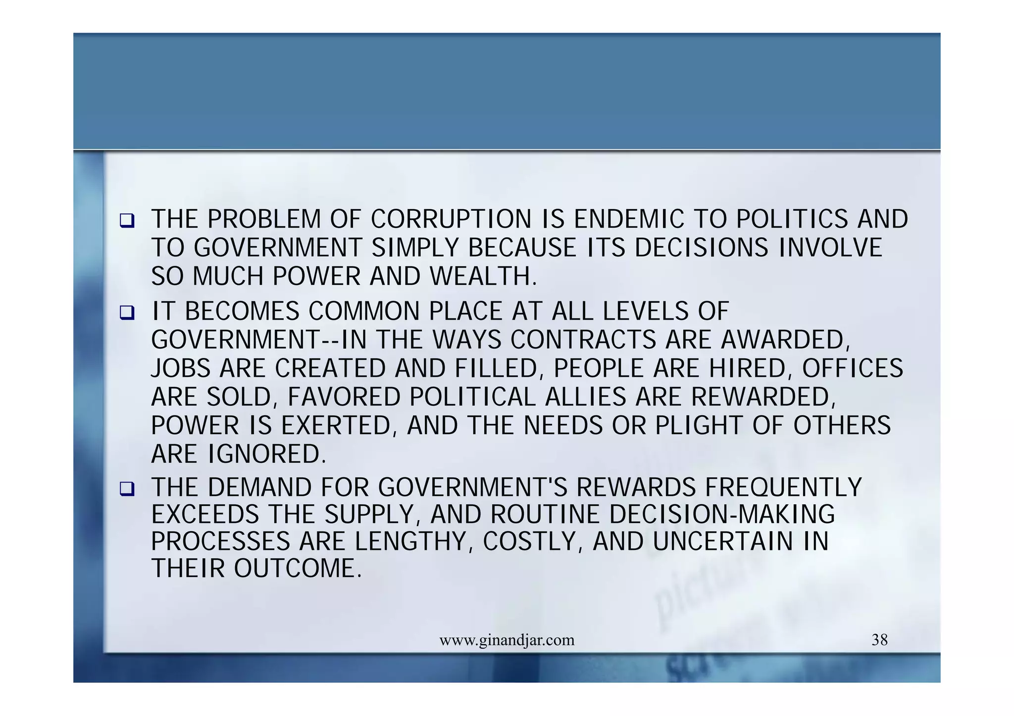 CURRENT ISSUES IN PUBLIC ADMINISTRATION