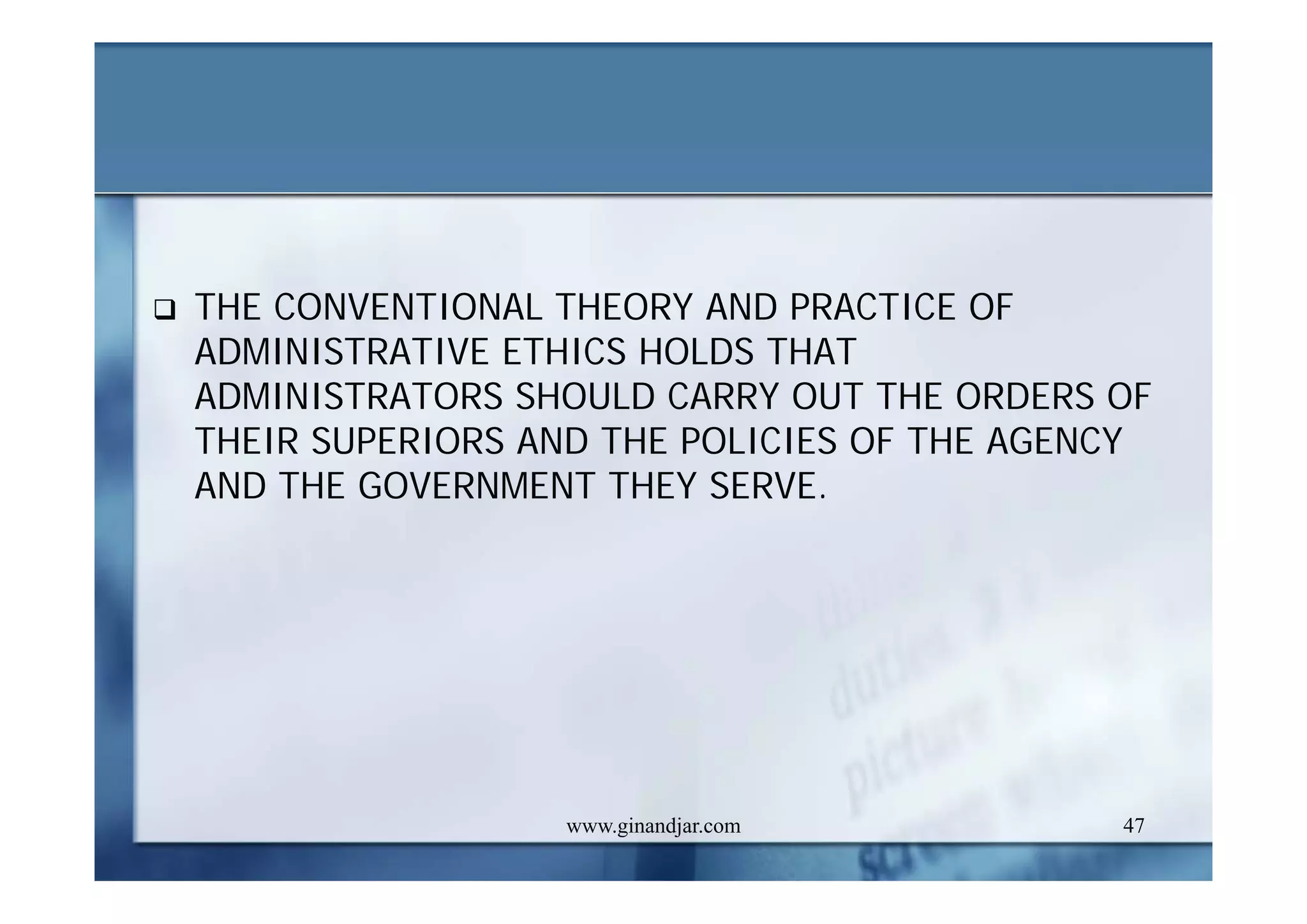 CURRENT ISSUES IN PUBLIC ADMINISTRATION