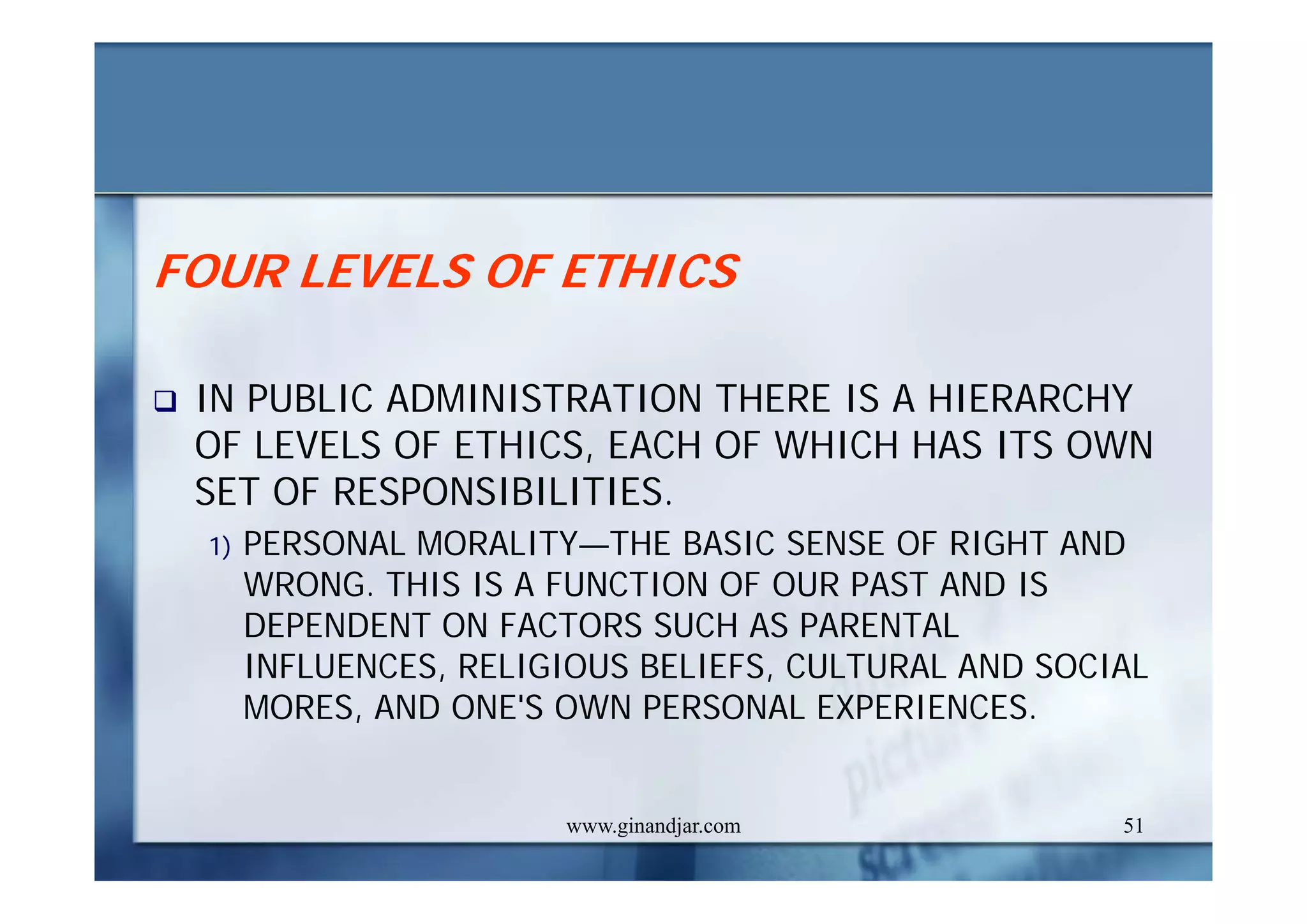 CURRENT ISSUES IN PUBLIC ADMINISTRATION