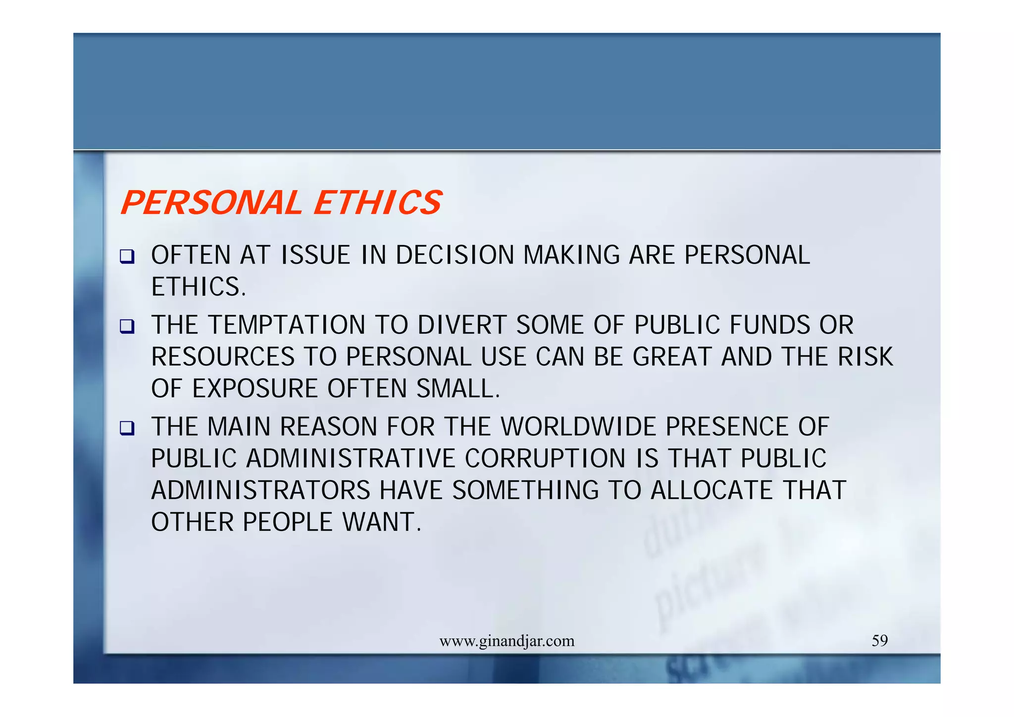 CURRENT ISSUES IN PUBLIC ADMINISTRATION