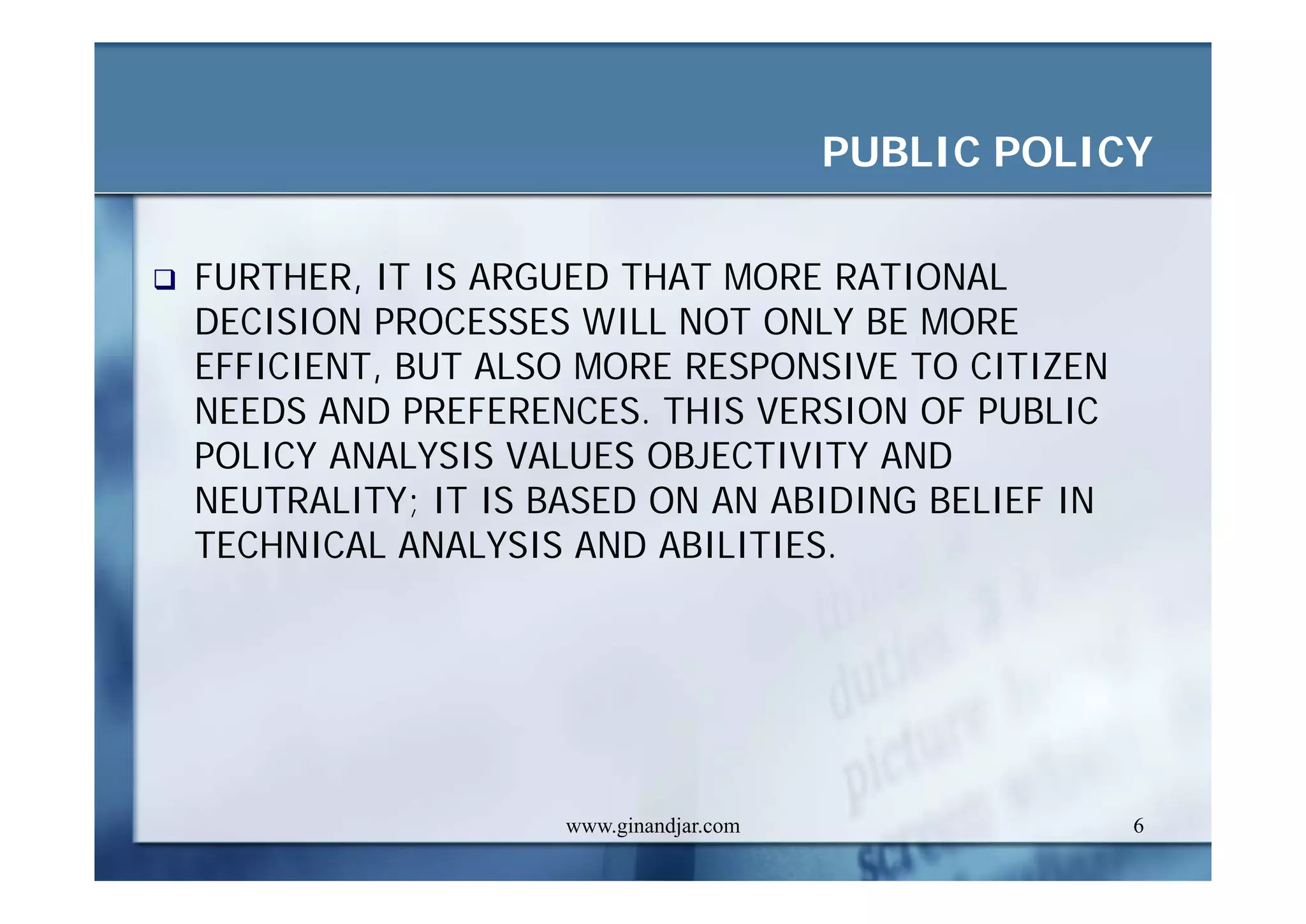 CURRENT ISSUES IN PUBLIC ADMINISTRATION