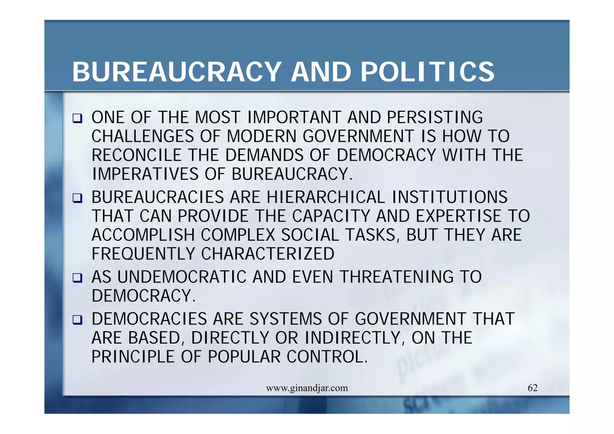 CURRENT ISSUES IN PUBLIC ADMINISTRATION