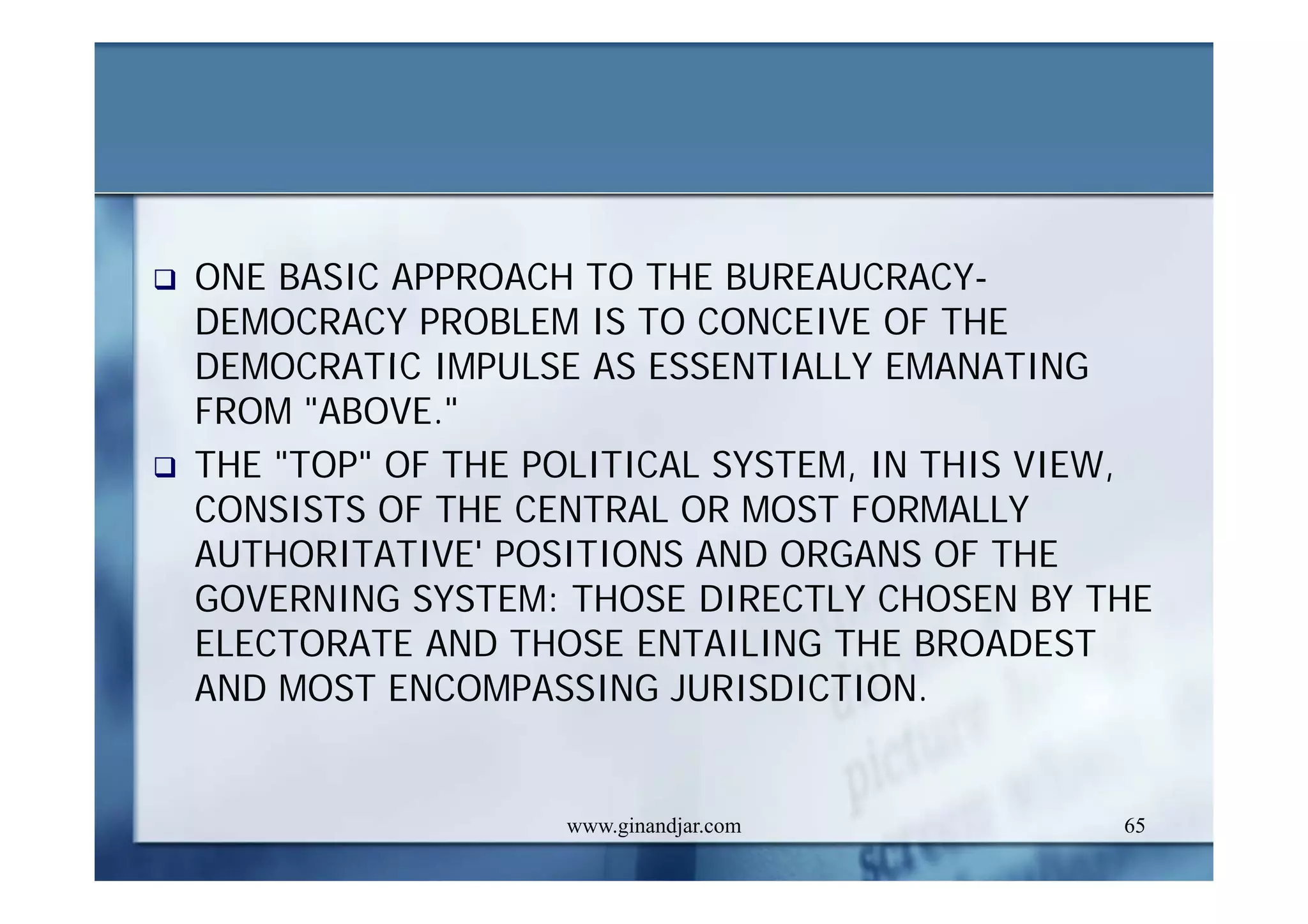 CURRENT ISSUES IN PUBLIC ADMINISTRATION