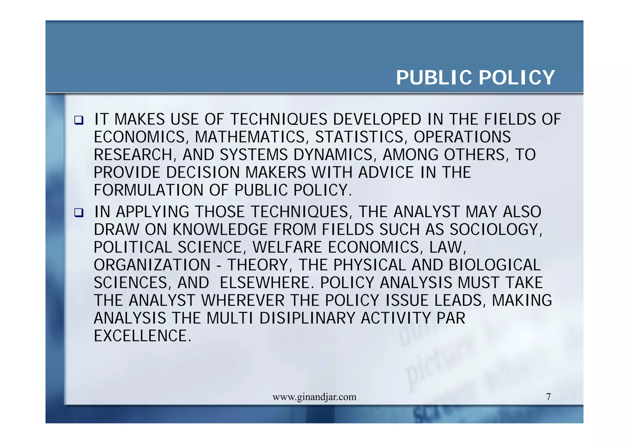 CURRENT ISSUES IN PUBLIC ADMINISTRATION