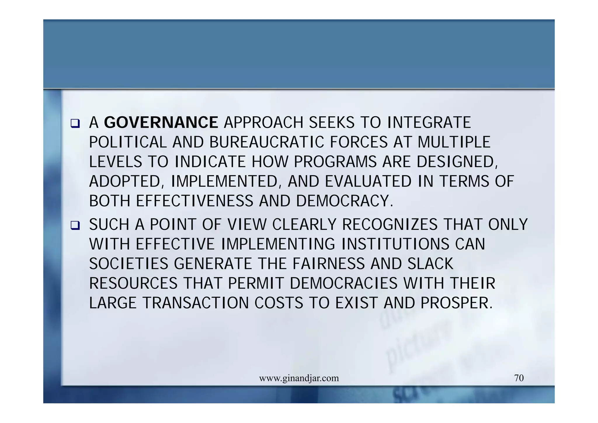 CURRENT ISSUES IN PUBLIC ADMINISTRATION