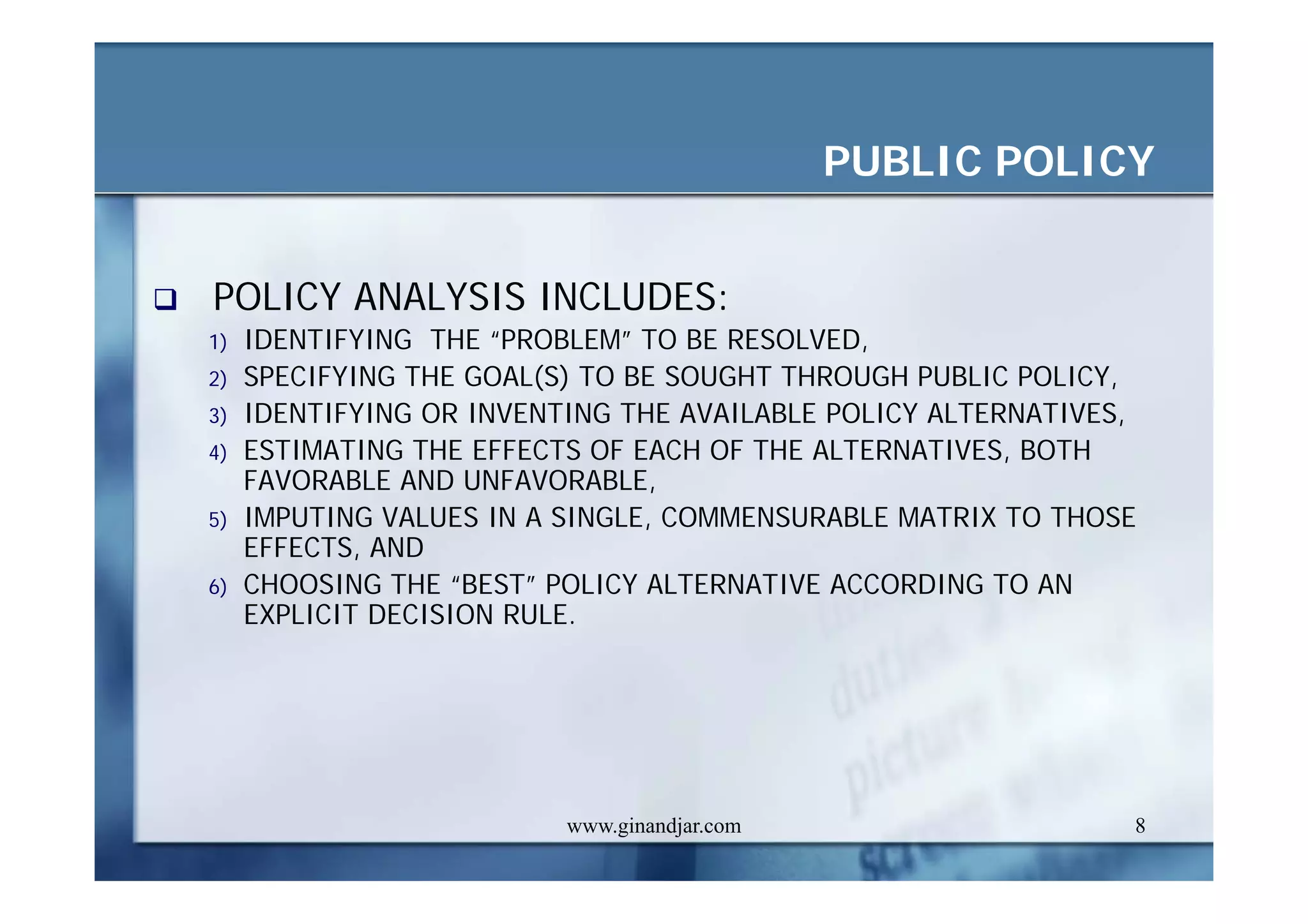 CURRENT ISSUES IN PUBLIC ADMINISTRATION