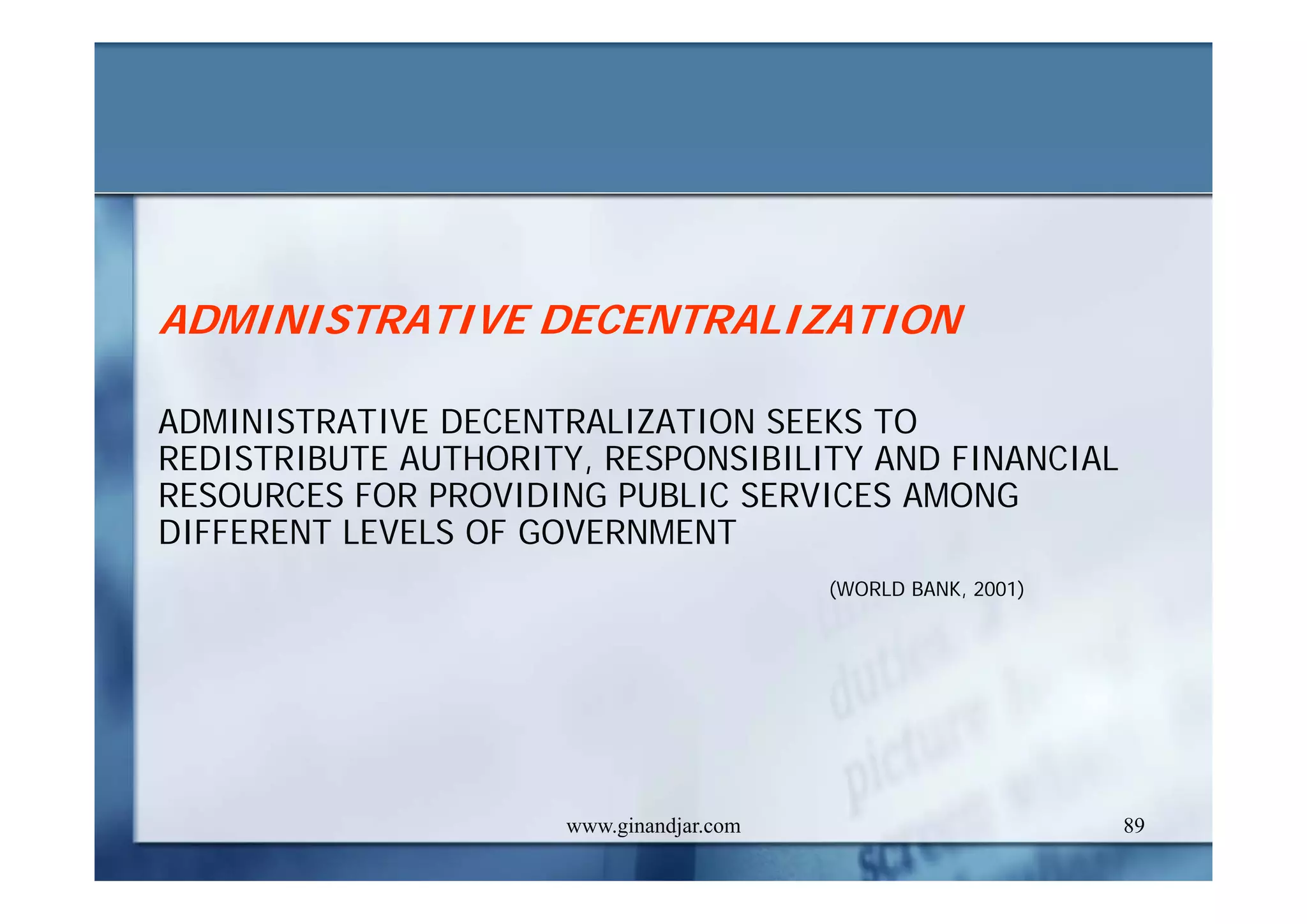 CURRENT ISSUES IN PUBLIC ADMINISTRATION