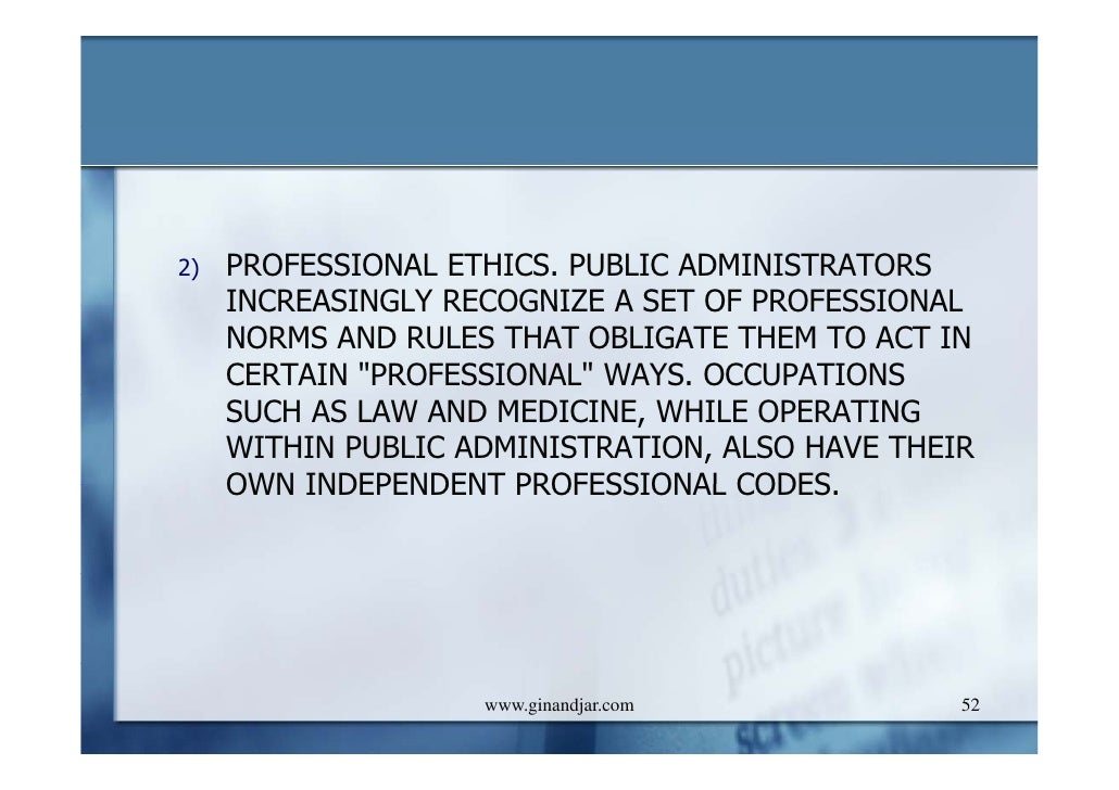 CURRENT ISSUES IN PUBLIC ADMINISTRATION