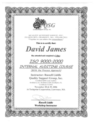 ISO Auditing Certification.PDF