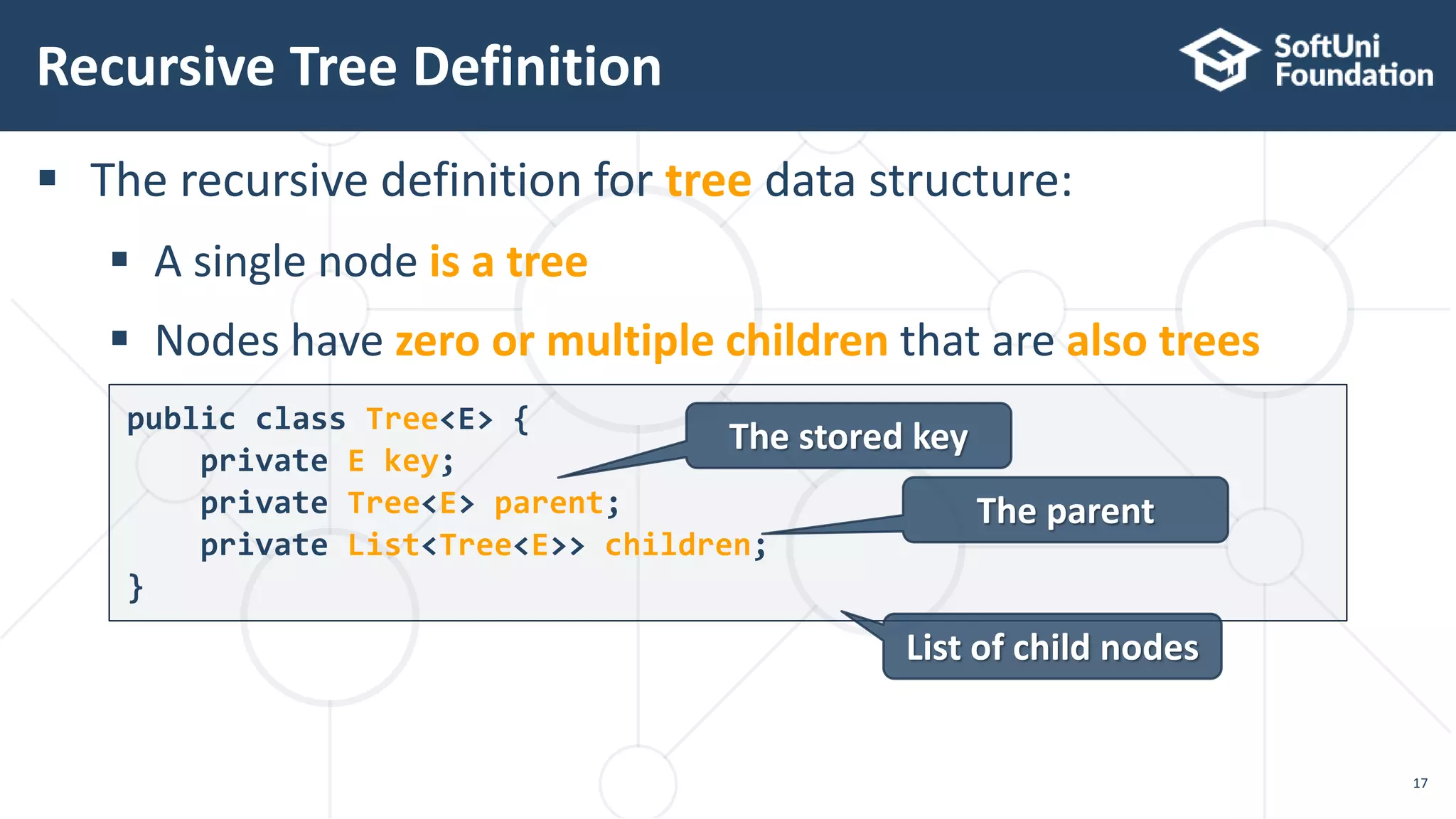 17. Java data structures trees representation and traversal | PPTX