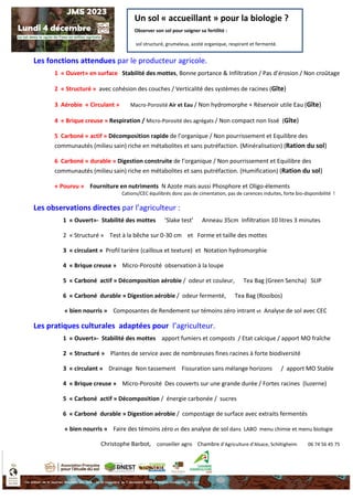 FERTILITE DES SOLS _focus sur la gestion de sa fertilité pour assurer ...