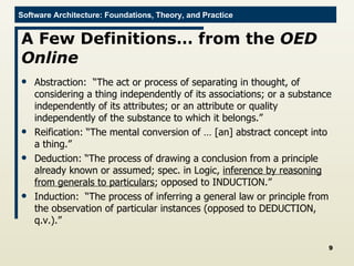 Oed's Process 04 designing architectures | PPT