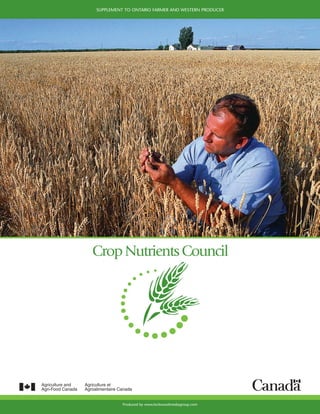 SUPPLEMENT TO ONTARIO FARMER AND WESTERN PRODUCER
Produced by www.lockwoodmediagroup.com
 