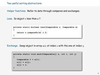 Elementary Sort | ZIP