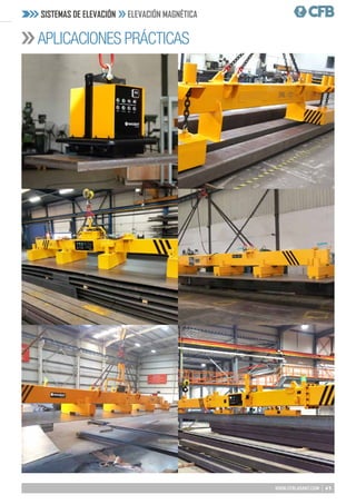 63
WWW.CFBLASANT.COM
APLICACIONES PRÁCTICAS
SISTEMAS DE ELEVACIÓN ELEVACIÓN MAGNÉTICA
 
