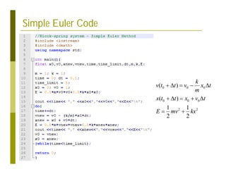 SPSF04 - Euler and Runge-Kutta Methods | PDF