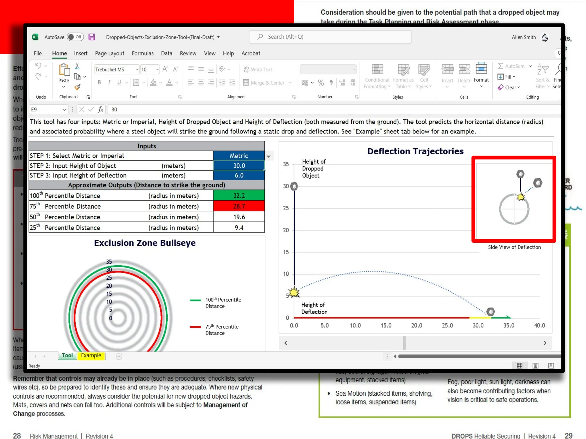 Dropped Object Awareness
The ‘Cone of Exposure’
 