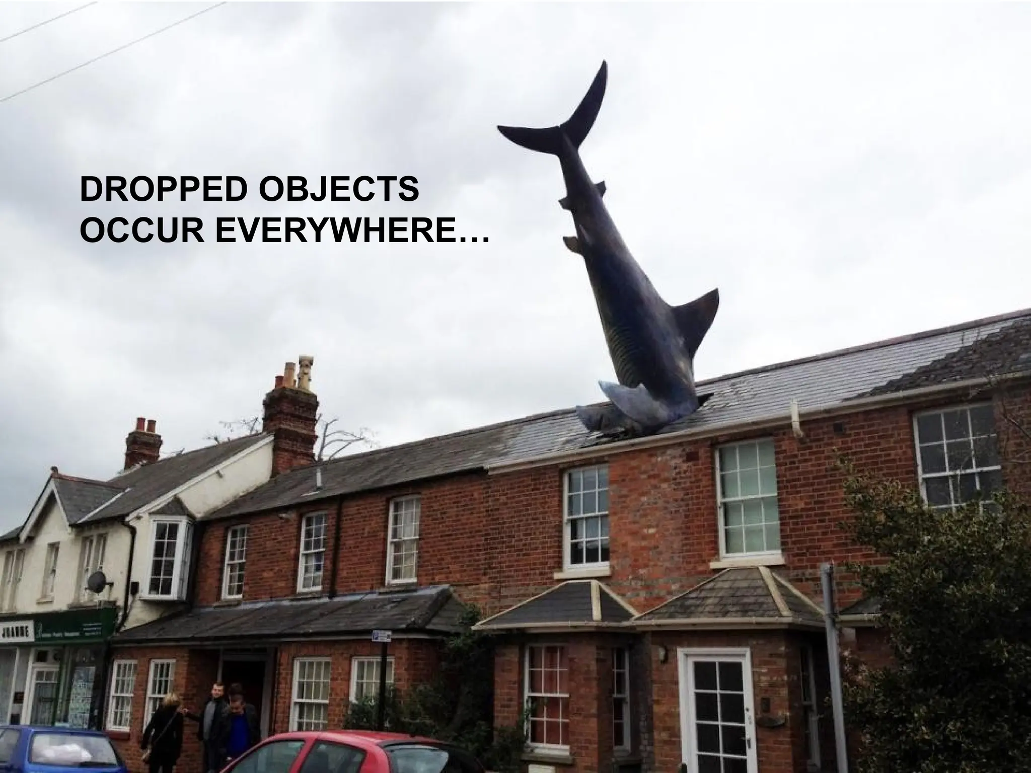 Dropped Object Awareness
DROPPED OBJECTS
OCCUR EVERYWHERE…
 