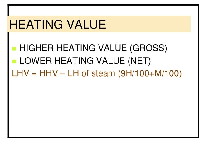 Heating Value Natural Gas M Heating Value Natural Gas M