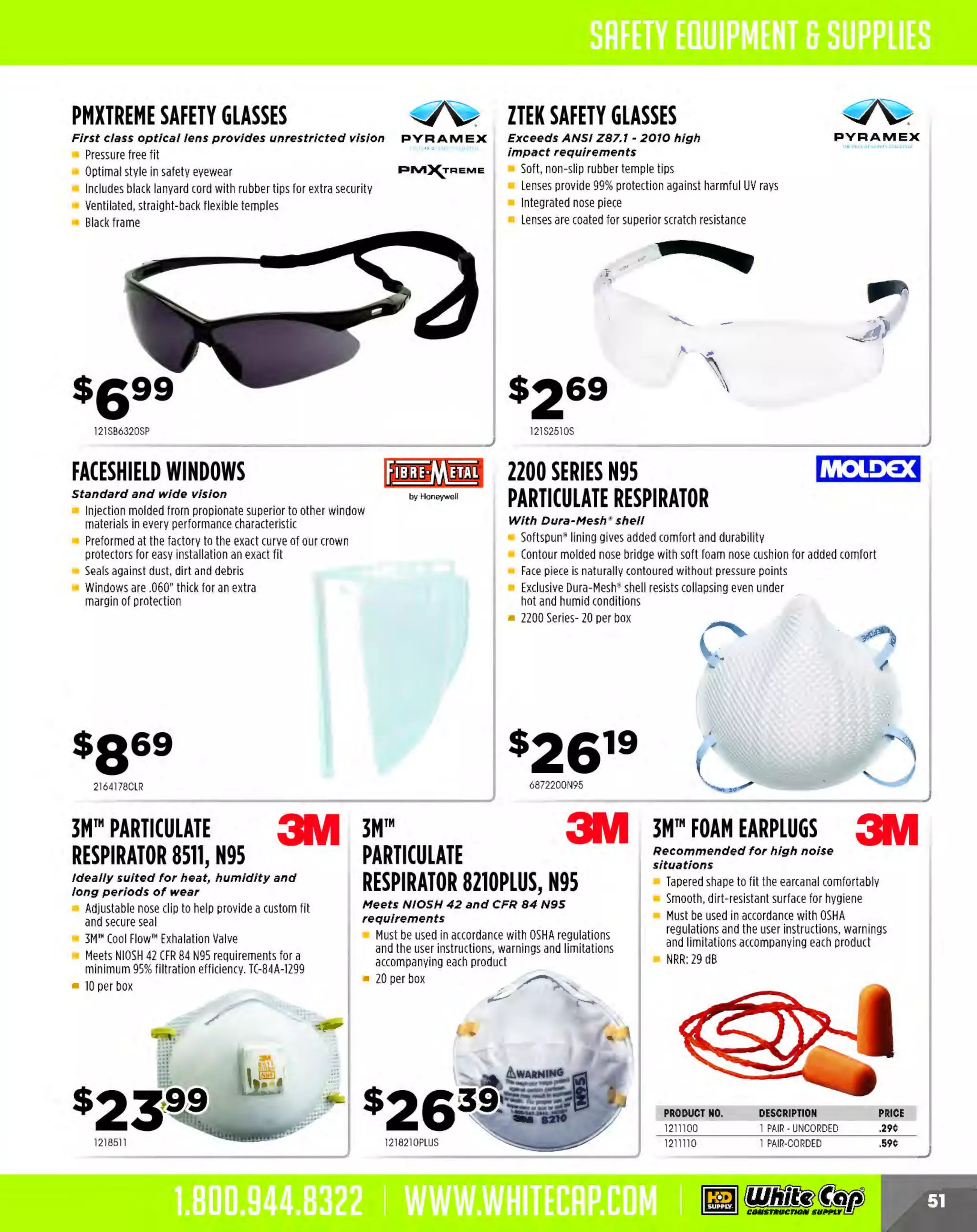 WHITE CRP® LDCRTIDNS
NEW
Our Knowledge is Nationwide - and Growing!
9 CHICAGO, IL
NEWBRANCH

I

9 CAPITOL HEIGHTS, MD

New Downtown Chicago B nc
ra h
1400 W. Carroll Ave., Chicago, IL 60607
P
hone: :m-585-3222

Now Open!

9 MANCHESTER, NH

BRANCH RELOCATION

NEW BRANCH

Make anoteof our new address:
9230 Alaking Court, Capitol H
eights, MD 20743
P
hone: 301-773-3800
Coming Soon! (Hyattsville Branch Still Open)

232 F
rontage Rd., Man ester, N 03103
ch
H
P
hone: 603-263-7337
Fax: 603-622-7380

Coming Soon!

·;;-o __ .,
~
H WA

I •·~··°'

9 MARIETTA, GA

9 SANTA BARBARA, CA 9 MESQUITE, TX

~-

NEW BRANCH

NEW BRANCH

BRANCH RELOCATION

617 N Salsipu Street,
.
edes
SantaBarbara, CA 93103
P
hone: 805-979-4234 F 805-965-7002
ax:

4400 U H 80, Ste. 160
S wy
Mesquite, T 75149
X
P
hone:972-232-4222 Fax:972-288-9927

Coming Soon!

Coming Soon!

We are moving from Cartersville, GA
N Address: 1420 WhiteC
ew
ircle,
Bldg 200, M
arietta, GA 30060
Phon 770-382-7000 Coming Soon!
e:

(e) 147 LOCATIONS WITH

V MORE ON THE WAY
TO SERVE YOU BETTER

1.800.944.8322

~ Hundreds of Thousands of The Top Products You Use on Every Job

~ Hard-to-Find Specialty Items - When and Where You Need Them

~ A Leader in Pro-Contractor Safety Supplies

WHITECAP.COM

I

..

m ~~

 