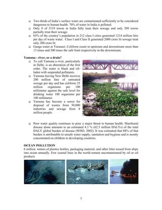 hazards of industrialisation and urbanisation | PDF