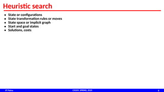 Heuristic search in Artificial Intelligence | PDF