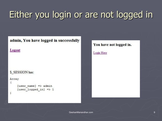04 Html Form Get Post Login System | PPT