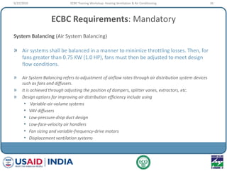 ECBC Training_04-HVAC Slide 36