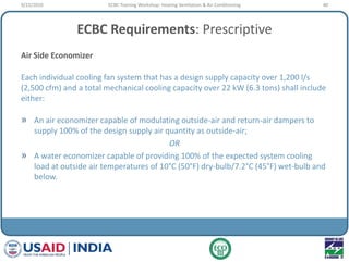ECBC Training_04-HVAC Slide 40