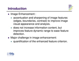 04 image enhancement edge detection | PDF
