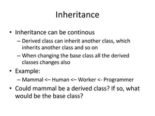 C++ Inheritance | PPT